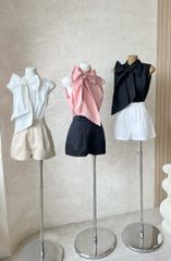 Áo Babydoll Cột Nơ Sau SN