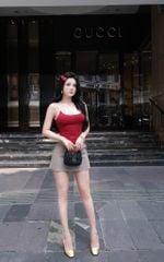Áo Thun Lai Bầu Cổ U