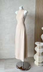 Đầm Thun Xoắn Hở Lưng