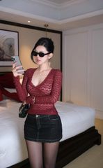 Cv Ngắn Denim Style