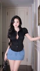 Áo Sơmi Tay Phồng
