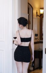 Set Lưới Đính Đá