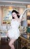 Đầm Voan Hoa Lượn Sóng