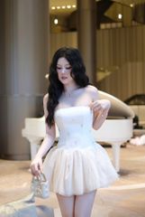 Đầm Cup Kết Viền Đá