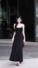 Đầm Balo Dài Chấm Bi