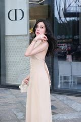 Đầm Thun Xoắn Hở Lưng