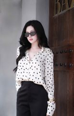 Quần Tây Lưng Cao Ống Rộng