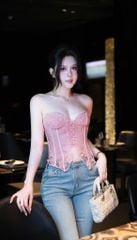 Áo Cup Đan Dây Tà Nhọn