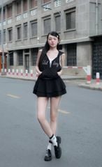 Đầm Thun Yếm TT Hở Lưng