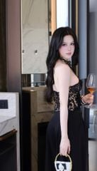 Áo Yếm Ren Kết Hoa