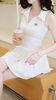 Đầm Xòe Cổ SM Kèm Charm