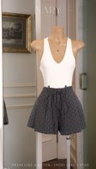 Quần Short Họa Tiết Kèm Dây