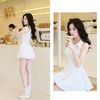 Đầm Xòe Cổ SM Kèm Charm