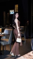 Set Áo Cup Ren Quần Loe