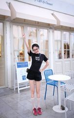 Áo Baby Tee Printed