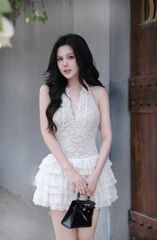 Đầm Ren Yếm Tầng