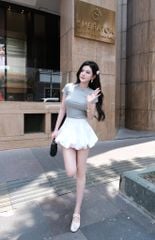 Áo Thun Trơn Cổ Tròn