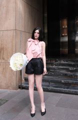 Áo Babydoll Cột Nơ Sau SN