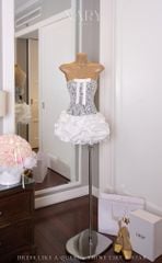 Đầm Cup Tùng Bí Đính Nơ