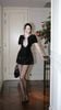 Đầm Kim Sa Viền Đá Khoét Ngực