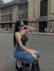 Áo Yếm Lưới Đính Đá