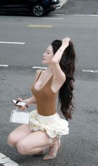 Bodysuit Thun Cổ V