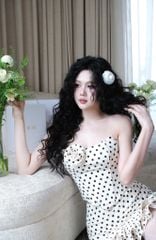 Set Cup Chấm Bi Đính Hoa