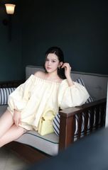 Set Bí Bẹt Vai Đính Ngọc Châu