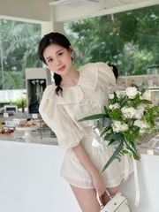Set Áo Nút Ngọc Trai