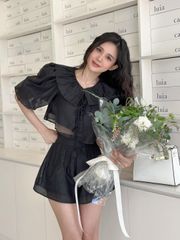 Set Áo Nút Ngọc Trai