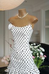 Set Cup Chấm Bi Đính Hoa