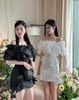 Đầm Bông Hoa Cắt Nhọn