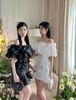 Đầm Bông Hoa Cắt Nhọn