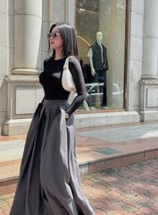 Chân Váy Kaki Xòe