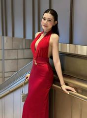 Đầm Yếm Khoét Ngực