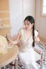 Đầm Lụa Suông Cổ V