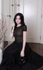 Đầm Thun Ren Phối Kate