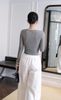 Áo Thun Nhúng 2 Bên Phối Màu