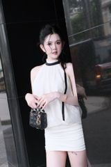 Đầm Ngắn Pumpfrom Halter