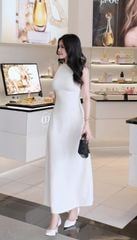 Đầm Thun Xoắn Hở Lưng