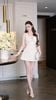 Đầm Trơn Kèm Charm Nơ Sau