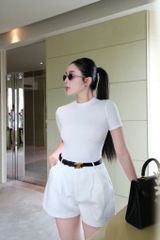 Áo Cổ Tròn Thun Trơn