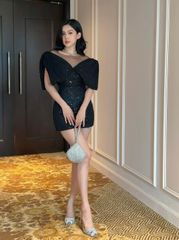 Đầm Kim Sa Nơ 2 Bên