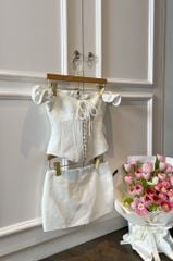 Set Áo Đan Dây Tà Nhọn