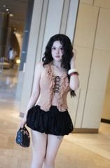 Áo Lưới  Bèo Đan Dây