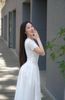 Đầm Tay Con Nhung Tùng Kate