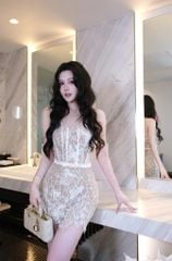 Đầm Cup Kết Bướm Đính Nơ