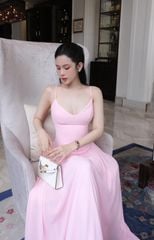 Maxi Cổ Tim 2S Trơn
