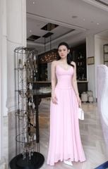 Maxi Cổ Tim 2S Trơn