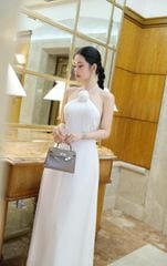 Maxi Yếm Lụa Kèm Hoa